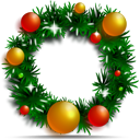 Christmas wreath Icon, Christmas wreath,Merry Christmas,Holiday