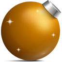 Golden ball Icon, Golden ball,Merry Christmas,Holiday