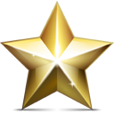 Golden star Icon, Golden star,Merry Christmas,Holiday