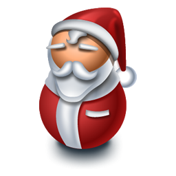 Santa Icon, Santa,Merry Christmas,Holiday