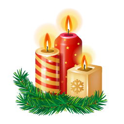 candles Icon, candles,Plastic New Year,Holiday