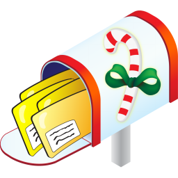 Christmas Mailbox Icon, Christmas Mailbox,Standard Christmas,Holiday