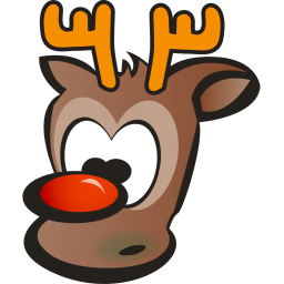 Reindeer Icon, Reindeer,Standard Christmas,Holiday