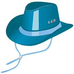 Hat Icon, Hat,Summer Blue,Holiday,