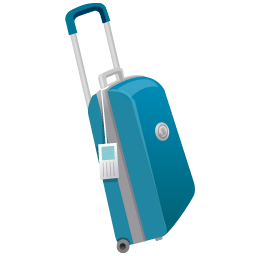SuitCase Icon, SuitCase,Summer Blue,Holiday,