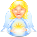 angel Icon, angel,Xmas New Year 2011,Holiday