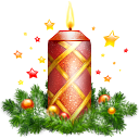 candle Icon, candle,Xmas New Year 2011,Holiday