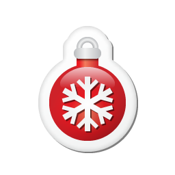 Xmas sticker ball red Icon, Xmas sticker ball red,Xmas Stickers,Holiday