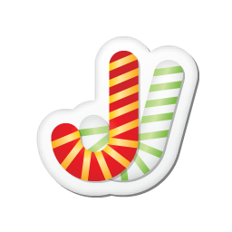 Xmas sticker candy cane Icon, Xmas sticker candy cane,Xmas Stickers,Holiday