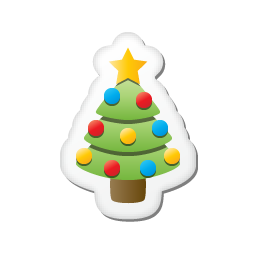 Xmas sticker tree Icon, Xmas sticker tree,Xmas Stickers,Holiday