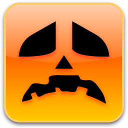 Sad Pumpkin Icon, Sad Pumpkin,iPhonica Halloween,Holiday,