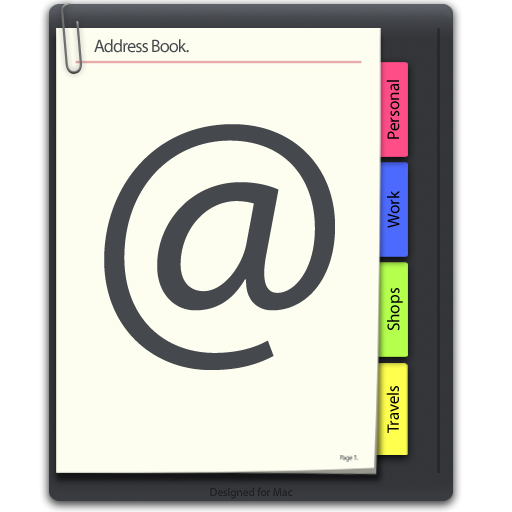Address Book Icon, Address Book,Internet & Web,http://SmellTheRoses93.deviantart.com/art/Address-Book-Icon-84403154