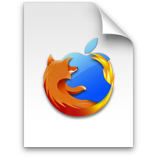 FirefoxMacDocument Icon, FirefoxMacDocument,Firefox Mac - Updated,Internet & Web,http://Thvg.deviantart.com/art/Firefox-Mac-Updated-89762688