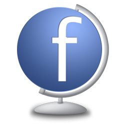 facebook Icon, facebook,Globe Social,Internet & Web