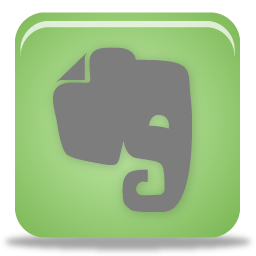 evernote Icon, evernote,Pretty Social Media,Internet & Web
