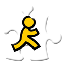 Aim Icon, Aim,Puzzle Social Network,Internet & Web