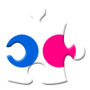 Flickr Icon, Flickr,Puzzle Social Network,Internet & Web