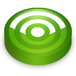 Rss green circle Icon, Rss green circle,Rss Feeds Rounded,Internet & Web,