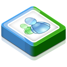MSN messenger Icon, MSN messenger,Smooth Social,Internet & Web