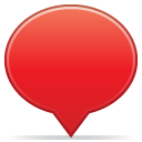 social balloon color red Icon, social balloon color red,Social Balloons,Internet & Web