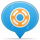social balloon designfloat Icon, social balloon designfloat,Social Balloons,Internet & Web