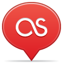 social balloon lastfm Icon, social balloon lastfm,Social Balloons,Internet & Web