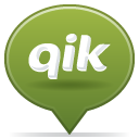 social balloon qik Icon, social balloon qik,Social Balloons,Internet & Web