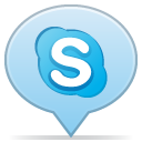 social balloon skype Icon, social balloon skype,Social Balloons,Internet & Web