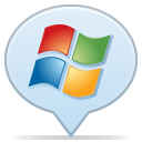 social balloon win Icon, social balloon win,Social Balloons,Internet & Web