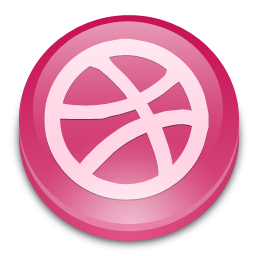 dribbble Icon, dribbble,Social Button 1,Internet & Web