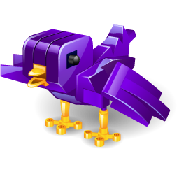 twitter bricks purple Icon, twitter bricks purple,Vector Twitter,Internet & Web
