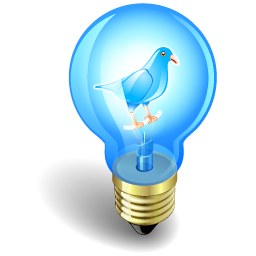 twitter bulb Icon, twitter bulb,Vector Twitter,Internet & Web