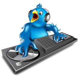 twitter dj Icon, twitter dj,Vector Twitter,Internet & Web