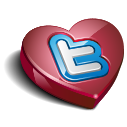 twitter heart Icon, twitter heart,Vector Twitter,Internet & Web
