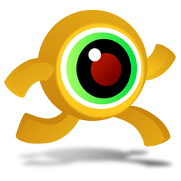 CrazyEye Run 256x256 Icon, CrazyEye Run 256x256,Crazy Eye,Kids,