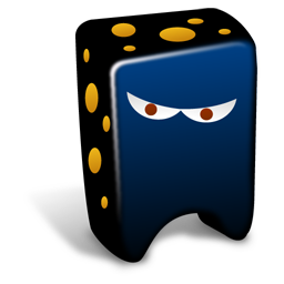 Black creature Icon, Black creature,Creatures,Kids