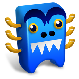 Blue creature Icon, Blue creature,Creatures,Kids