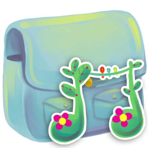 Folder Music Icon, Folder Music,Gaia 10,Kids
