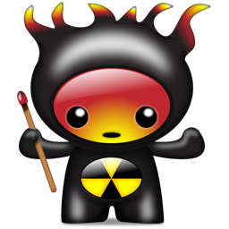 Mosu Burn Icon, Mosu Burn,Kaijubees,Kids