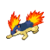 156 Quilava Icon, 156 Quilava,Pokemon,Kids