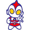 80 Blue Icon, 80 Blue,SD Ultraman & Monsters,Kids,