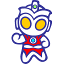 Ace Blue Icon, Ace Blue,SD Ultraman & Monsters,Kids,