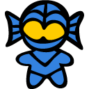 Alien Atlantah Icon, Alien Atlantah,SD Ultraman & Monsters,Kids,