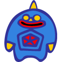Bemster Blue Icon, Bemster Blue,SD Ultraman & Monsters,Kids,
