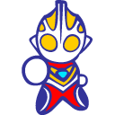 Gaia Blue Icon, Gaia Blue,SD Ultraman & Monsters,Kids,