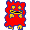 Galamon Blue Icon, Galamon Blue,SD Ultraman & Monsters,Kids,