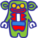 Gango Blue Icon, Gango Blue,SD Ultraman & Monsters,Kids,