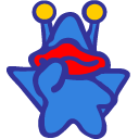 Gunder Blue Icon, Gunder Blue,SD Ultraman & Monsters,Kids,
