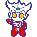 Leo Blue Icon, Leo Blue,SD Ultraman & Monsters,Kids,