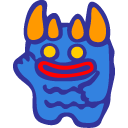 Mikuras Blue Icon, Mikuras Blue,SD Ultraman & Monsters,Kids,
